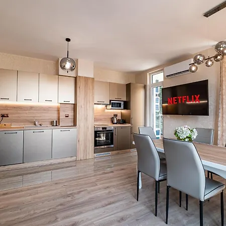 Metalex Garden 2bdrm Luxury Apartman Várna