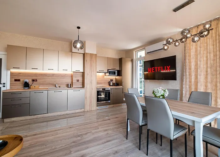 Metalex Garden 2bdrm Luxury Apartamento Varna